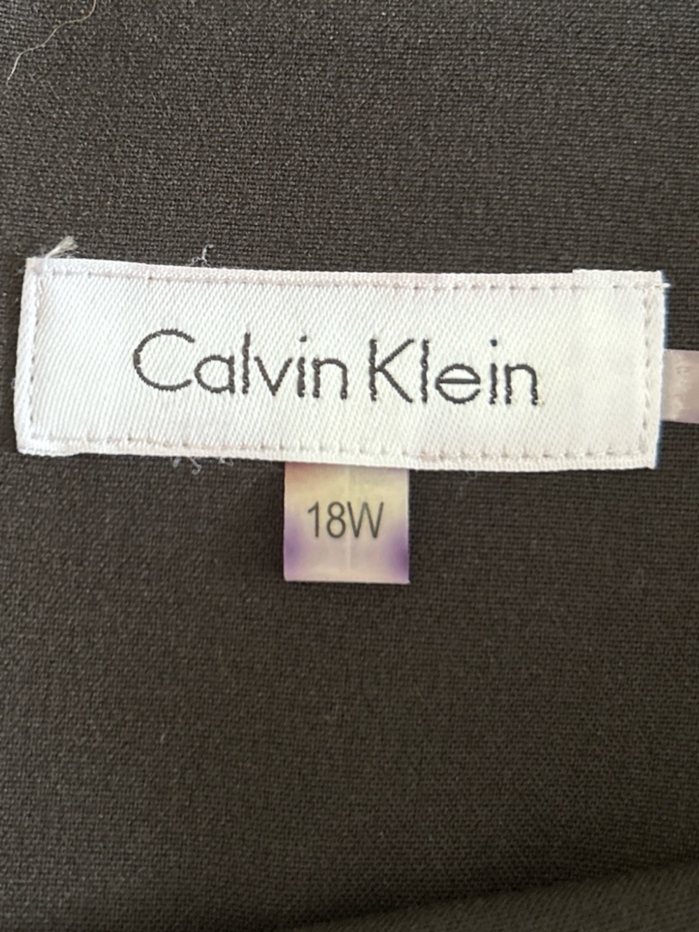 Calvin Klein black skirt 18w